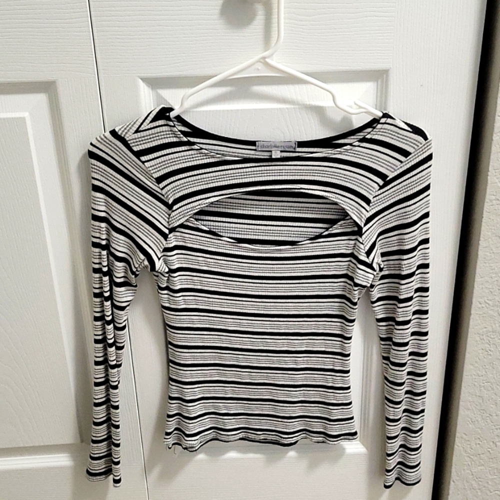 Charlotte Russe Long Sleeve Top